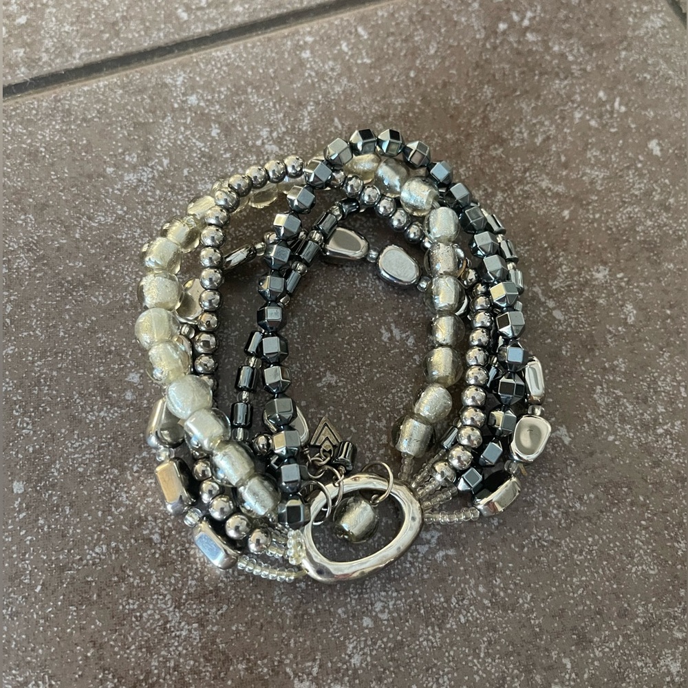 Silpada Hematite bracelet